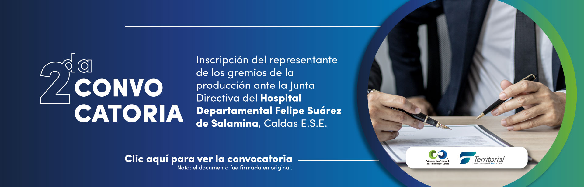 Convocatoria_salamina Inscripción de representantes