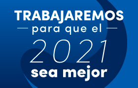 Trabajaremos para que el 2021 sea mejor