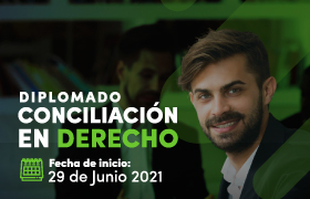 Diplomado en Conciliación en Derecho, más información en el boletín Cámara al Día.